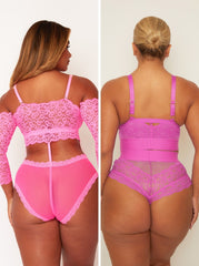 Tutti Threesome : Vibrant Pink