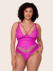 Gia Bralette & Brief Set : Vibrant Purple
