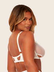 Aphrodite Balcony Bra : Ice White