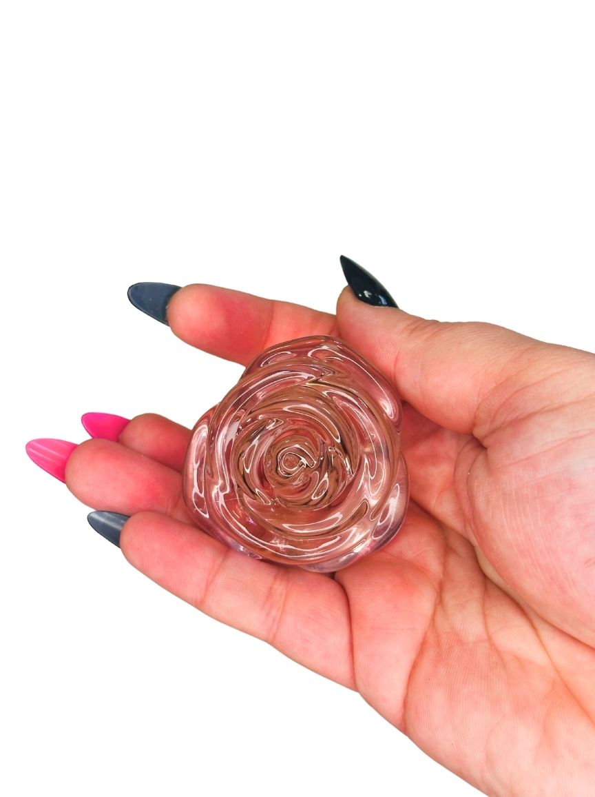 Flower Power Plus : Pink Glass