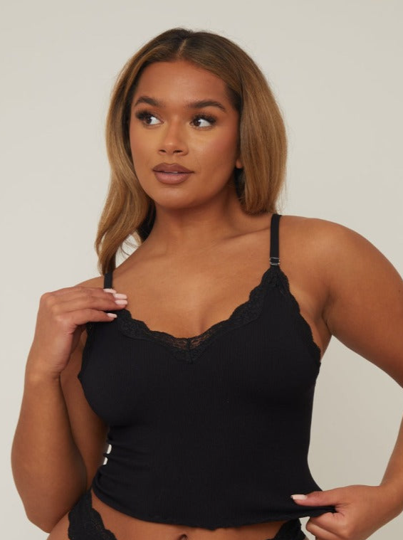 Blair Bralette : Jet Black