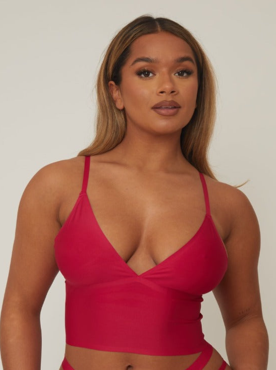 Bobby Bralette : Very Cherry