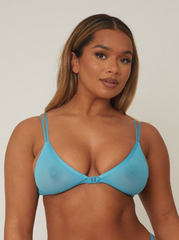 Indie Bralette : Aqua Blue