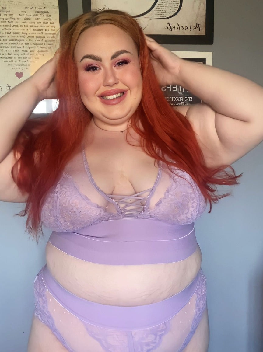 Maya Bralette : Soft Lavender