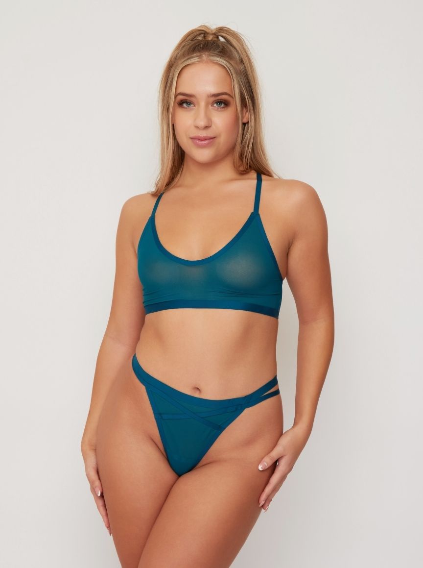 Nico Bralette : Blue Coral